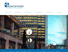 Tablet Screenshot of discoverysearch.com